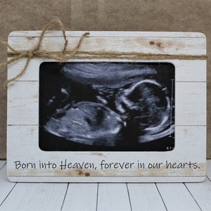 Miscarriage gift for mom and dad / baby loss gift / loss of pregnancy gift / Ultrasound frame for miscarriage mothers day gift