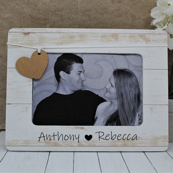 Personalized picture frame couple gifts for boyfriend / Christmas gift for girlfriend / gifts for couple frame / girlfriend gift