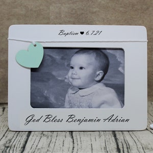 Baby boy baptism gift / Baptism gift boy / christening gifts for boys / baptism frame
