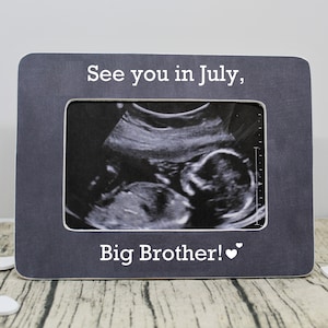 Big Brother frame / big brother announcement / personalized pregnancy announcement big brother gift from baby