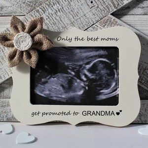 First time Grandma gift for Mothers day gift for Grandmother to be picture frame