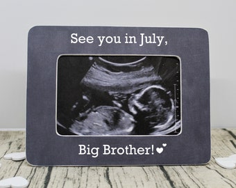 Big Brother frame / big brother announcement / personalized pregnancy announcement big brother gift from baby