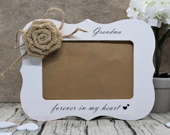 Grandma Memorial gift / Nana memorial picture frame greiving bereavement gift