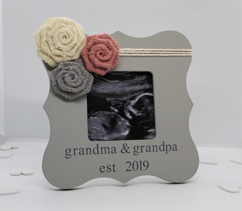 Ultrasound frame grandparents to be Etsy.de