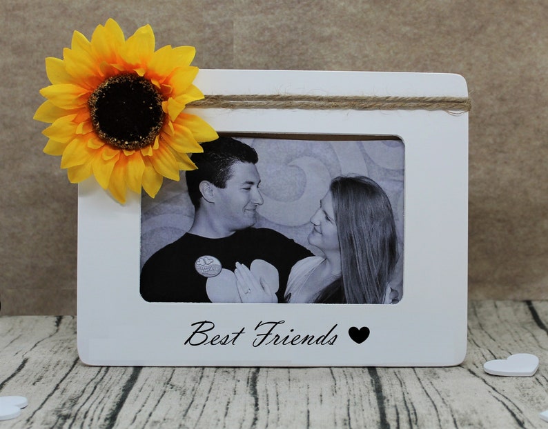 Sunflower Picture Frame for Sister Gifts for Birthday Sisters Etsy