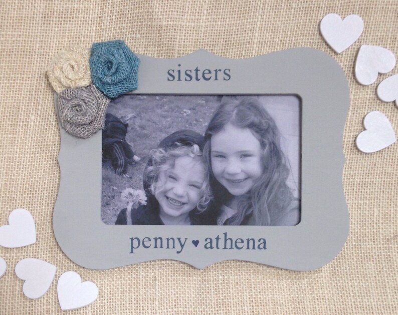Sister frame big sister gift from baby sister picture frame Etsy