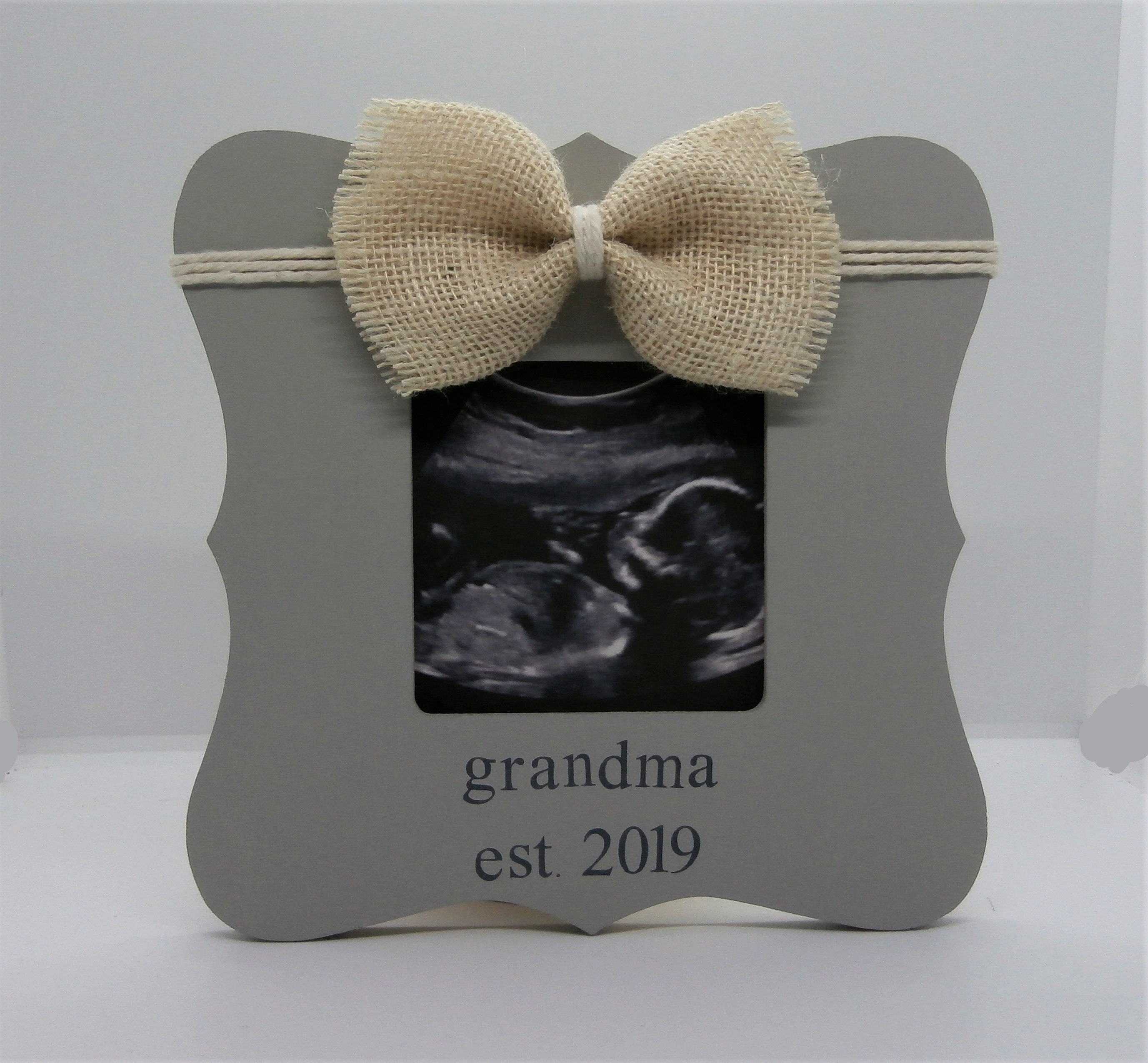 Ultrasound frame grandparents to be Etsy