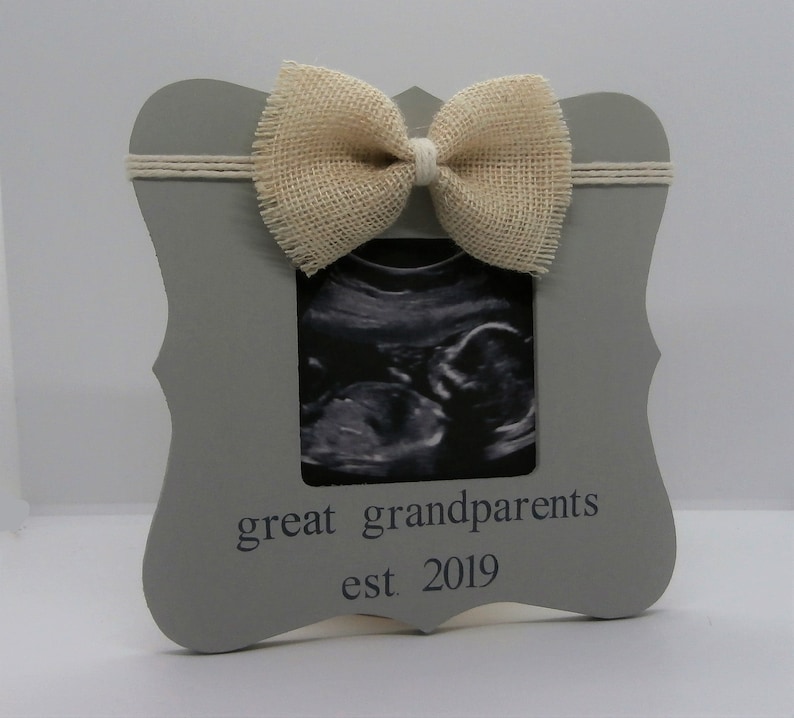 Ultrasound Frame Grandparents to Be Etsy