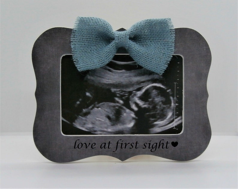 Love at First Sight Ultrasound Frame / Sonogram Frame Etsy
