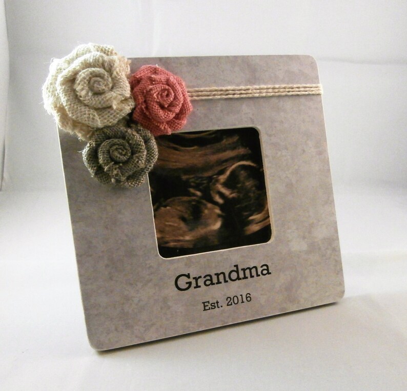Ultrasound Frame for Grandma Pregnancy Announcement Etsy