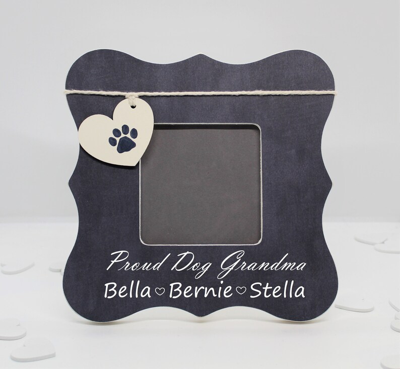 Granddog Frame Dog Grandma Gift Grandpa Grandmother Image 0