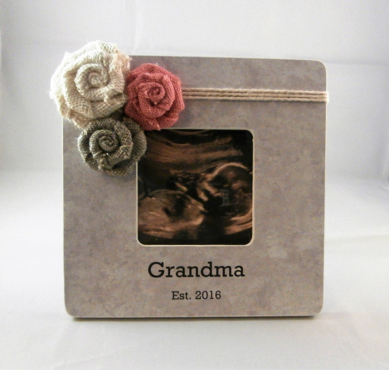 Ultrasound Frame for Grandma Pregnancy Announcement Etsy
