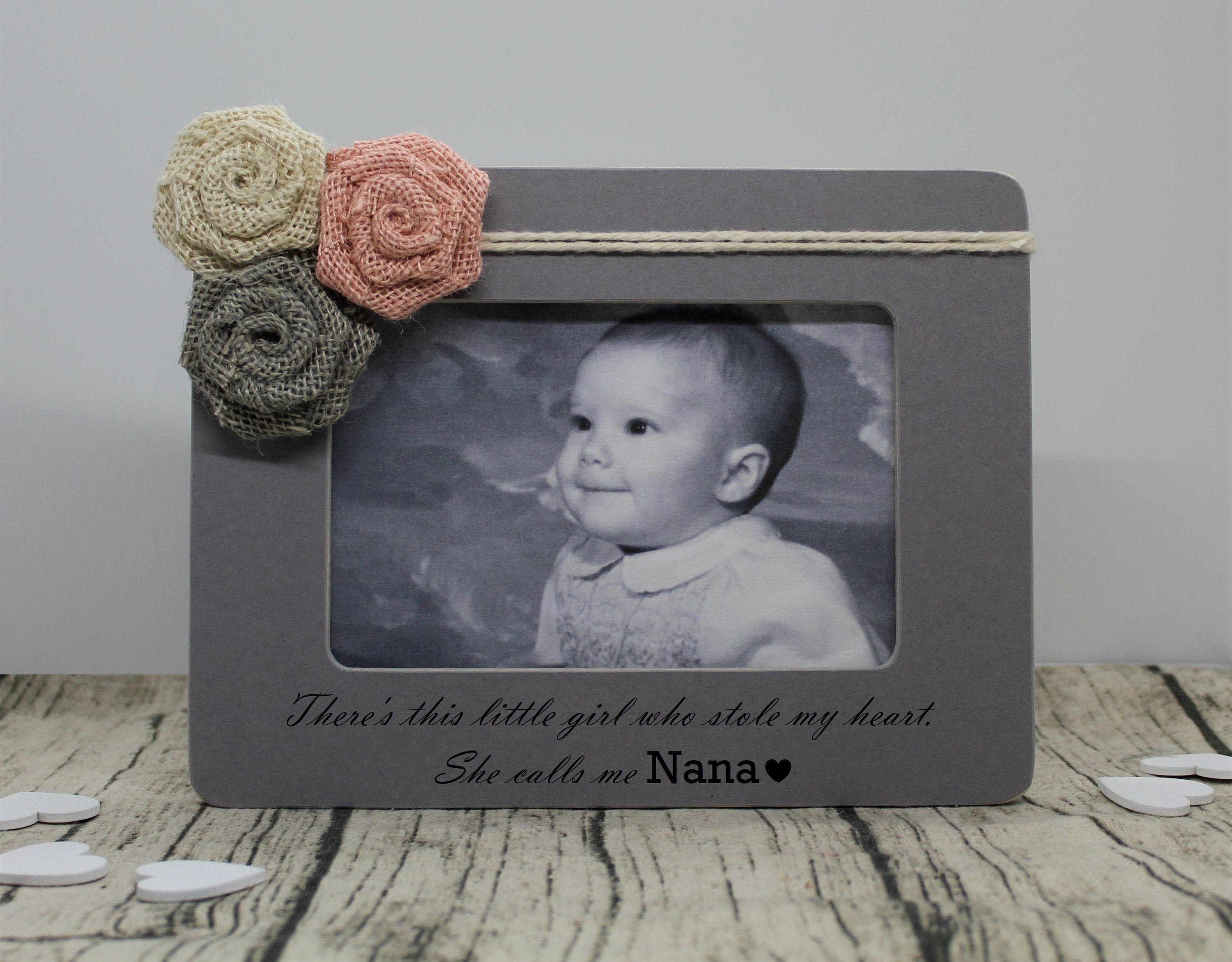 NANA distressed Gray keepsake 5x7/4x6 frame w/mat - Picture Frames, Photo  Albums, Personalized and Engraved Digital Photo Gifts - SendAFrame