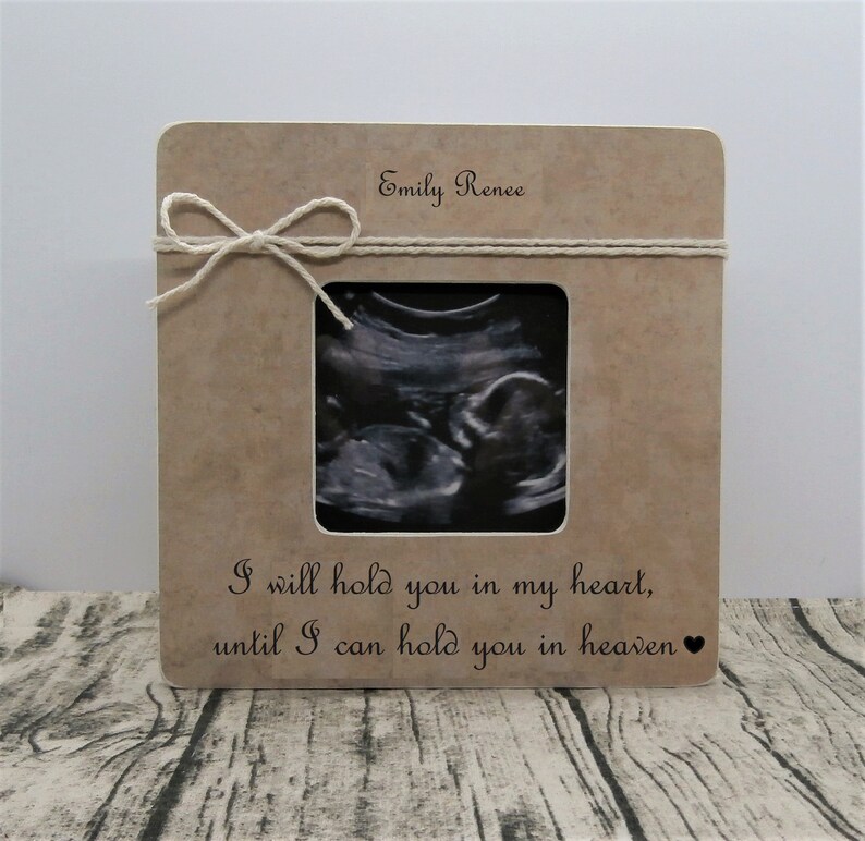 Personalized Miscarriage gift for dad mom a friend ultrasound  Etsy