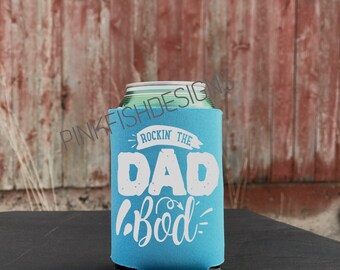 Dad Stubby Holder / Dad Beer Cooler / Stubby Cooler / Stubby Holder / Beer Cooler / Fathers Day Gift / Fathers Day Present / Cozies