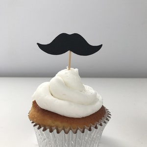 Moustache Cupcake Topper / Moustache Cake Topper / Moustache Cupcake Toppers / Moustache Cake Toppers / Party Decorations / Party Toppers