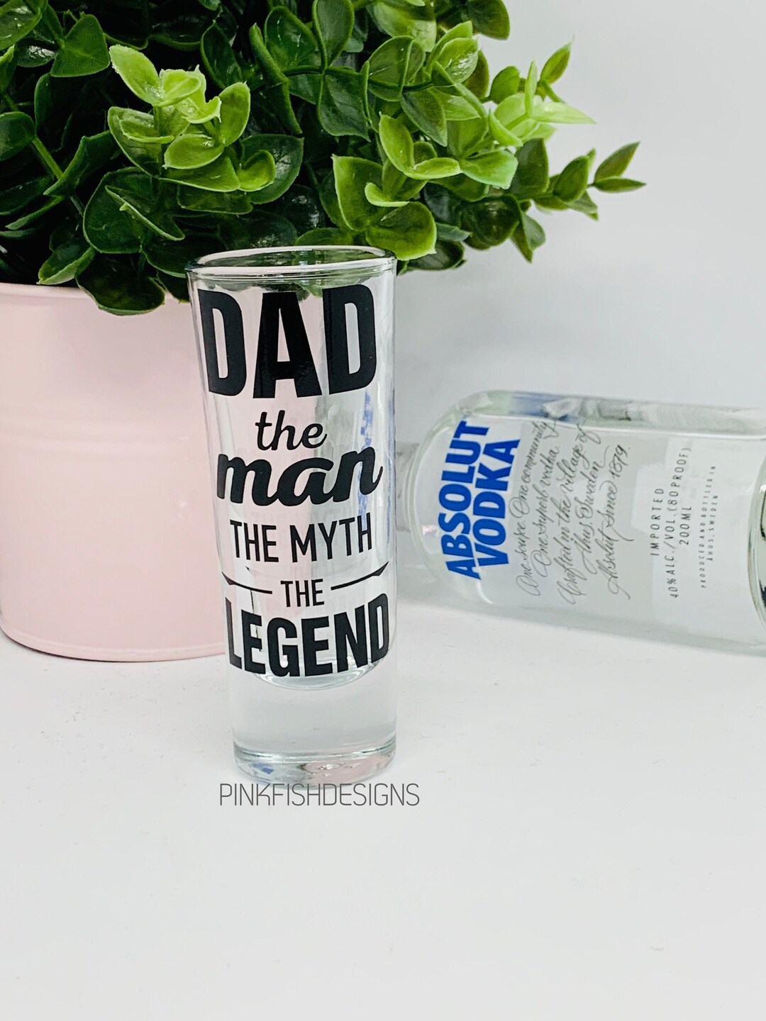 Fathers Day Glass , Fathers Day Shot Glasses , Fathers Day Present