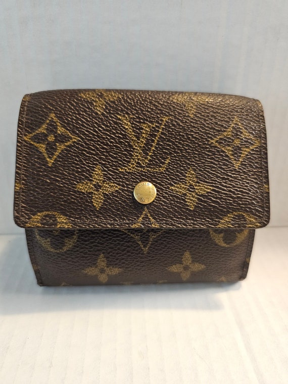 Vintage Authentic Louis Vuitton Elise Wallet Compa