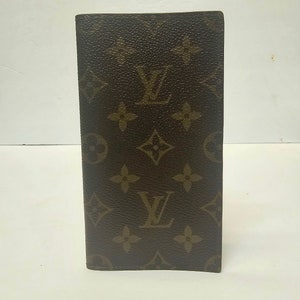 Authentic LOUIS VUITTON Black Epi Leather Long Bifold Checkbook