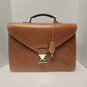 Louis Vuitton Nomade Leather Atacama GM Briefcase Laptop Bag Authentic Vintage