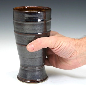 Handmade Stoneware Pilsner Cup – Medieval Tavern Style
