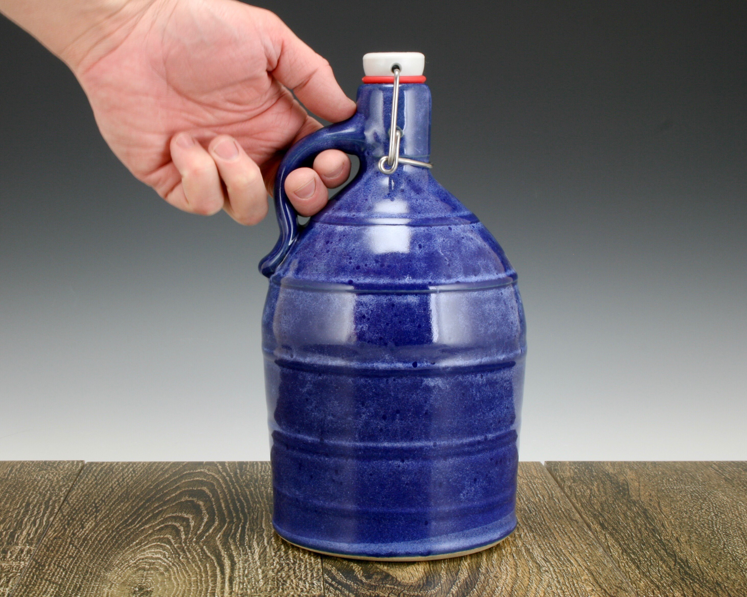 64 oz Beer Growler a ceramic stoneware growler for craft beer Etsy