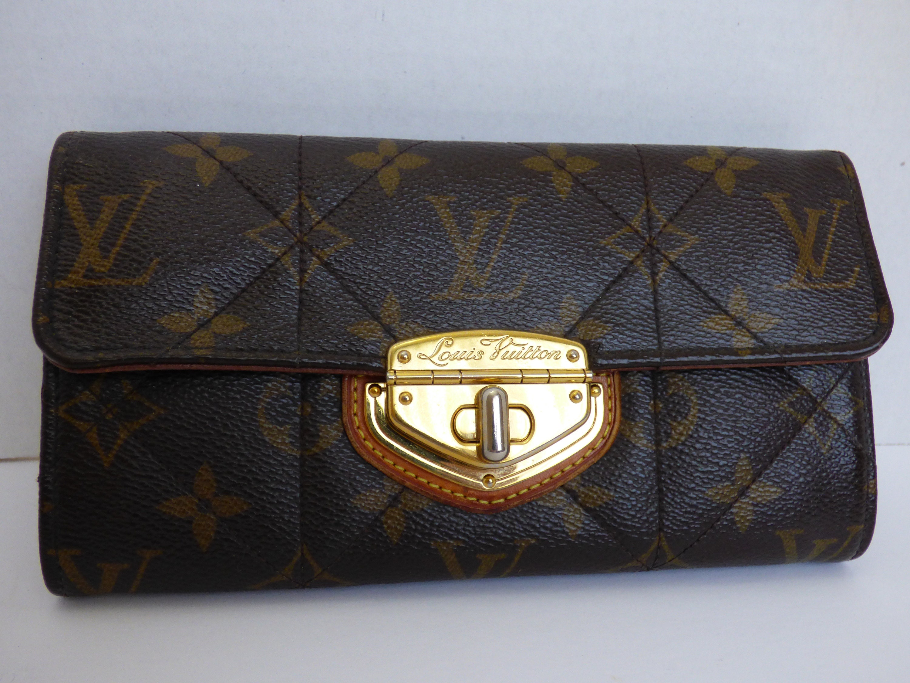 Authentic LOUIS VUITTON Luxury Repurposed Wristlet Monogram Canvas –  Landfill to Luxury