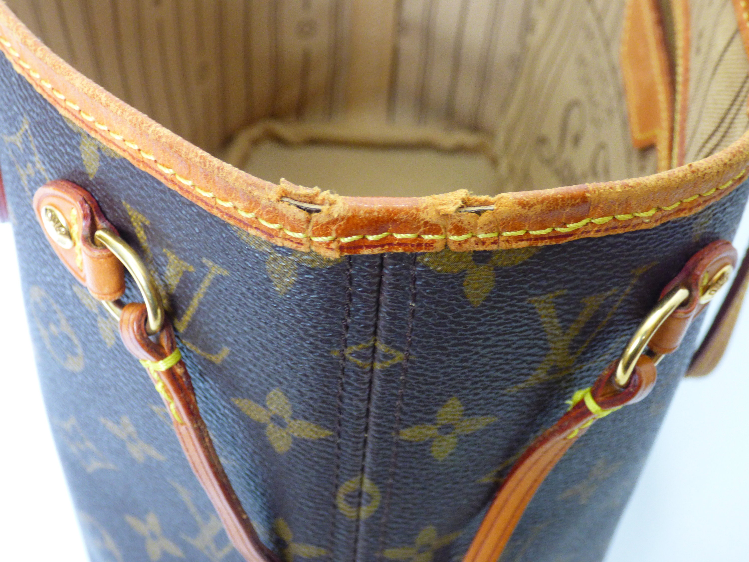 Louis Vuitton, Bags, Vintage Louis Vuitton Neverfull Pm Tote Bag