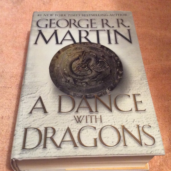 A Dance With Dragons, by George R. R. Martin, TRUE FIRST EDITION