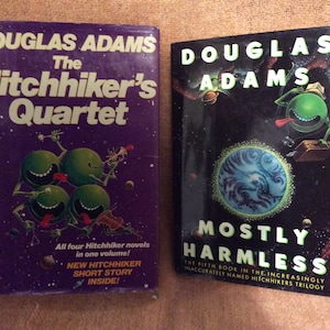 The Hitchhiker’s Quartet OMNIBUS and Mostly Harmless by Douglas Adams