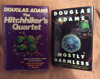 The Hitchhiker’s Quartet OMNIBUS and Mostly Harmless by Douglas Adams