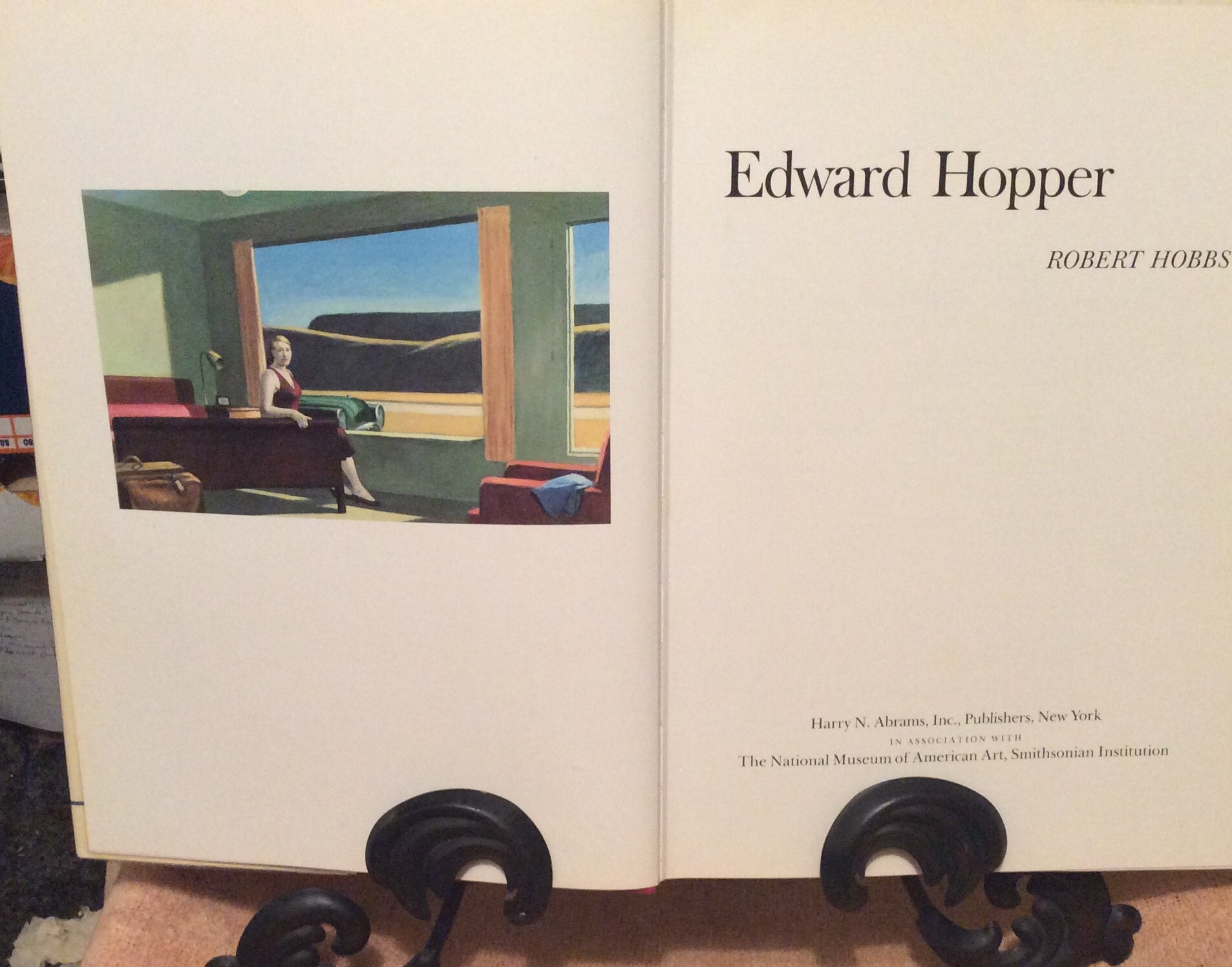 EDWARD HOPPER Robert Hobbs 洋書　画集　ABRAMS Edward Hopper 洋書 EDWARD HOPPER Robert Hobbs 洋書 画集 ABRAMS