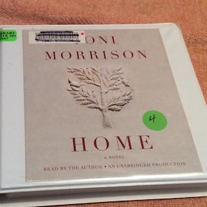 Home, by Toni Morrison, unabridged CD Audiobook