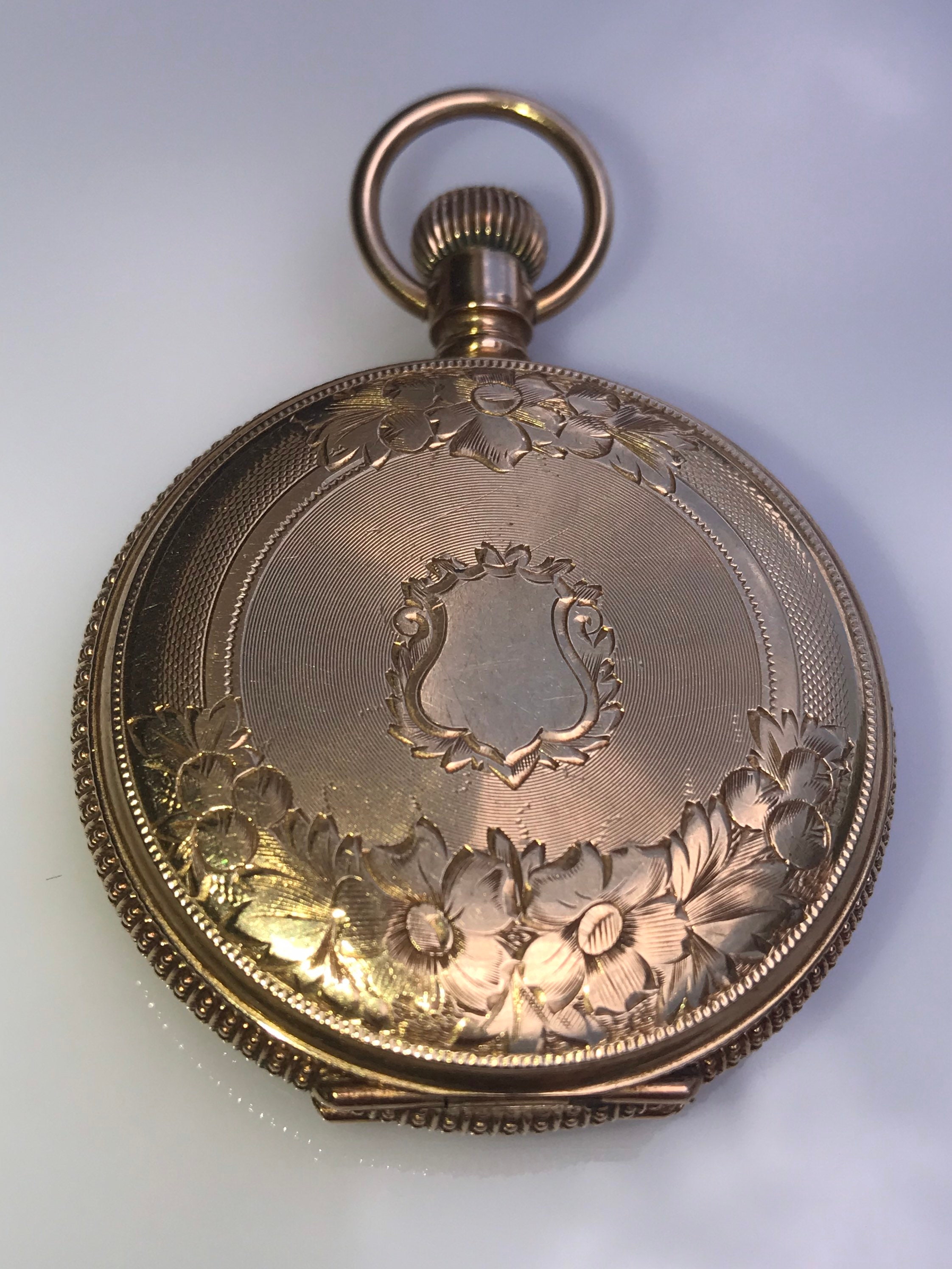 American Waltham Pocket Watch. 14k Gold. Circa 1900s - Etsy