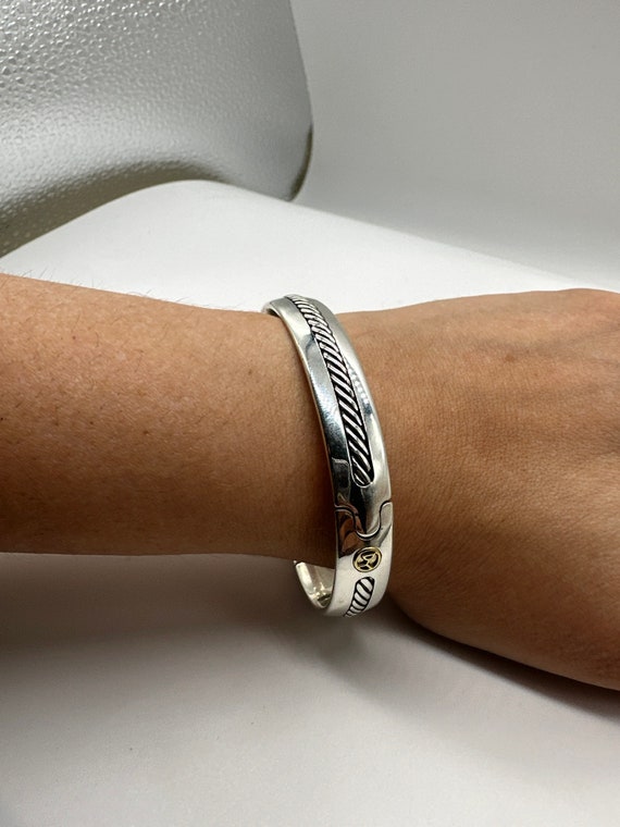 david yurman silver 18k Gem