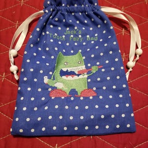 Personalized Tooth Fairy Bag