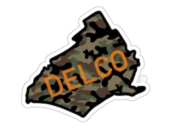 Pegatina de camuflaje de Delco