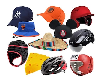 Hat, Cap, Sombrero, Helmet, Head Gear, Headset Prop & Accessory Add-on