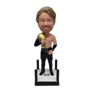 Custom Bobblehead Professional Fighter, Champion Fighter Kick Boxer Custom Bobblehead, Sports Custom Bobblehead