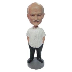 Custom Bobblehead Relaxed Dude, Casual Pal Custom Bobblehead, Casual Male Custom Bobblehead