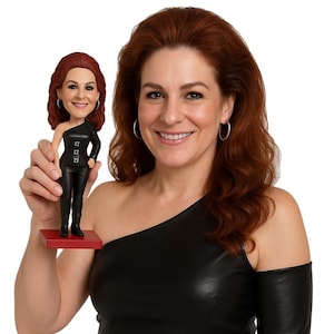 Custom Bobblehead Drag Queen, Drag Queen Custom Bobblehead, Man in Drag Custom Bobblehead
