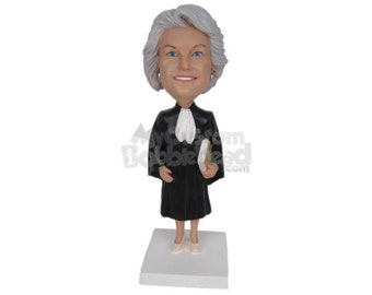 Custom Bobblehead Supreme Court Female Judge, Judge Custom Bobblehead, Law and Order Custom Bobblehead