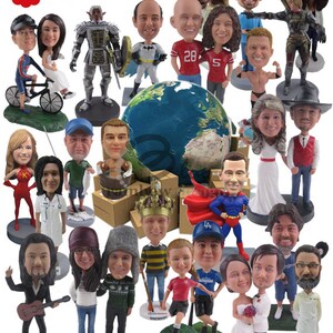 Ultra Cool Motorcycle Rider Bobblehead - Biker Figurine main image 1