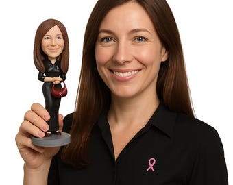 Custom Bobblehead Sexy Lady, Gorgeous Gal Custom Bobblehead, Casual Female Custom Bobblehead