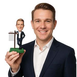 Custom Bobblehead Realtor, Real Estate Agent Custom Bobblehead, Real Estate Custom Bobblehead