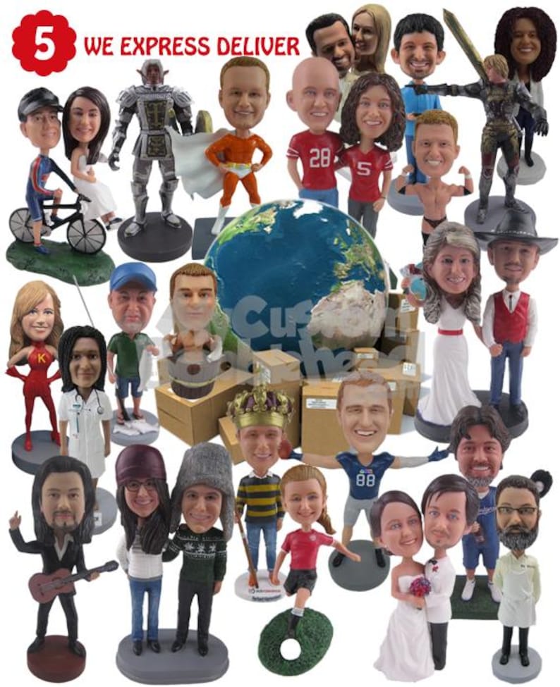 Custom Bobblehead Professional Kick Boxer, Champion Fighter Kick Boxer Custom Bobblehead, Sports Custom Bobblehead image 9