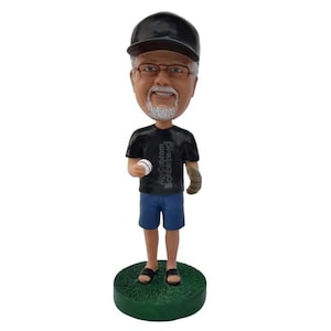 Custom Bobblehead Awesome Pitcher Baseball Player, Baseball Player Custom bobblehead, Sports Custom Bobblehead