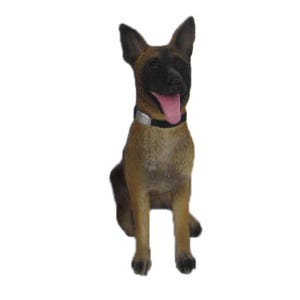 Custom Bobblehead Police K-9 Dog Pet, German Shepherd Dog Custom Bobblehead, Family Pet Custom Bobblehead