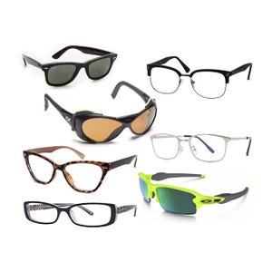 Eyeglasses Prop & Accessory Add-on - Lenses Not Included