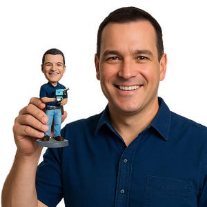 Custom Bobblehead Handyman, Handyman Custom Bobblehead, Handy Man Custom Bobblehead